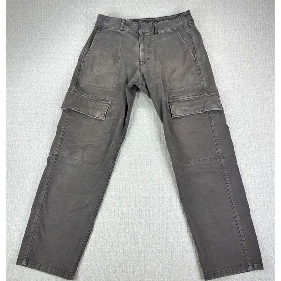 Abercrombie & Fitch Other - Abercrombie & Fitch Cargo Pants Men 30x32 Fits 31x29 Grey Nicole Benefield HFR